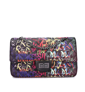 Luxury Graffiti handbag