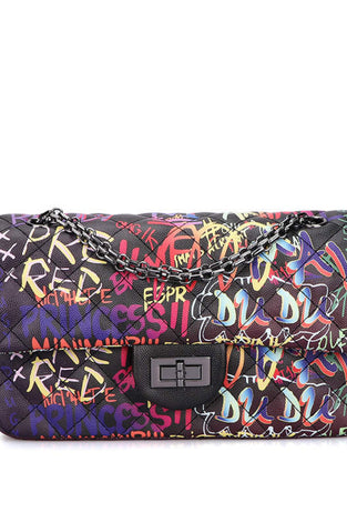 Luxury Graffiti handbag