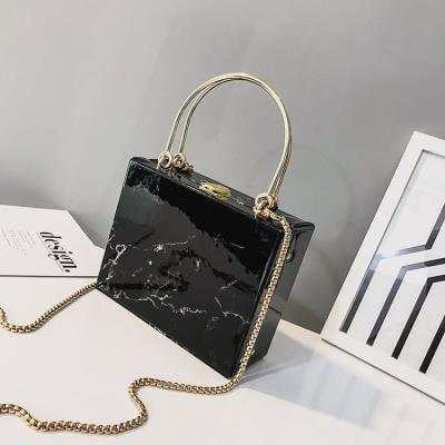 Luxury Marble box handbag