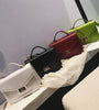 Pure leather handbag