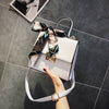 Vintage pretty leather handbag