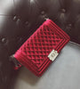 Luxury velvet purse
