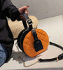Famous Quilted round handbag