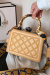 Luxury style box handbag