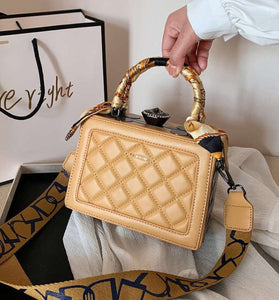 Luxury style box handbag