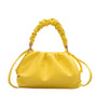 pretty  ruched handle handbag