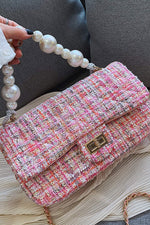 Woven pretty handbag