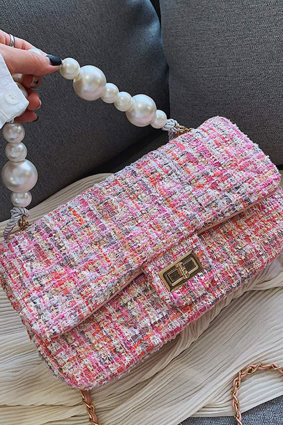 Woven pretty handbag