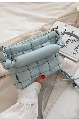 woven ladies' handbag