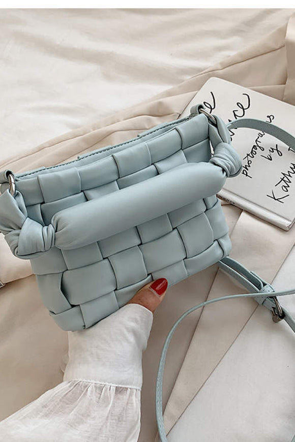 woven ladies' handbag