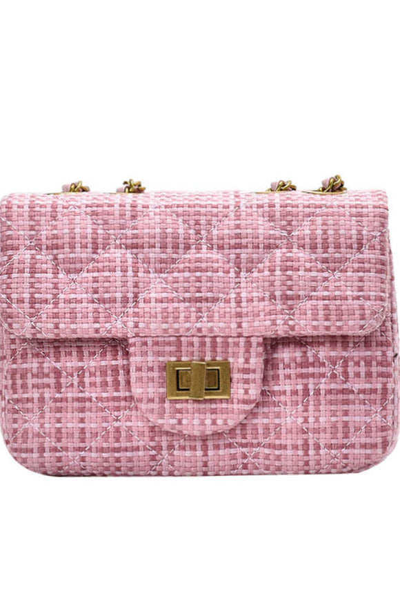 Woven luxury Handbag