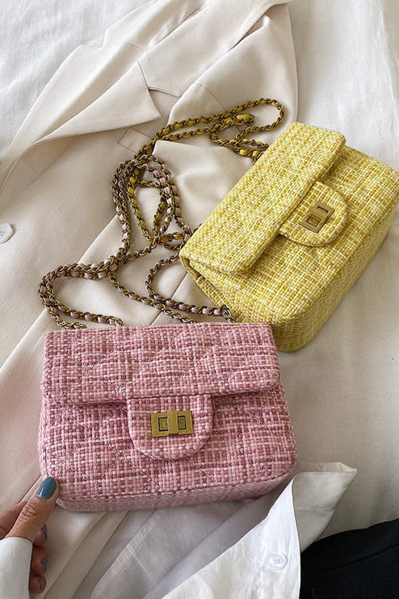 Woven luxury Handbag