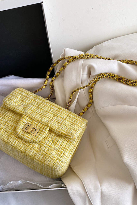 Woven luxury Handbag