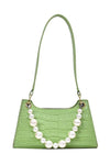 luxury texture shoulder handbag