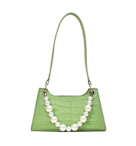 luxury texture shoulder handbag